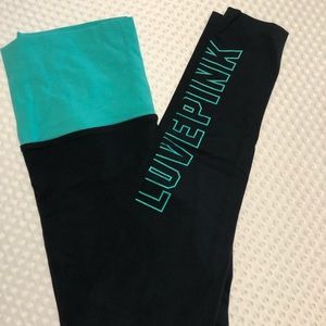 VS Pink yoga leggings